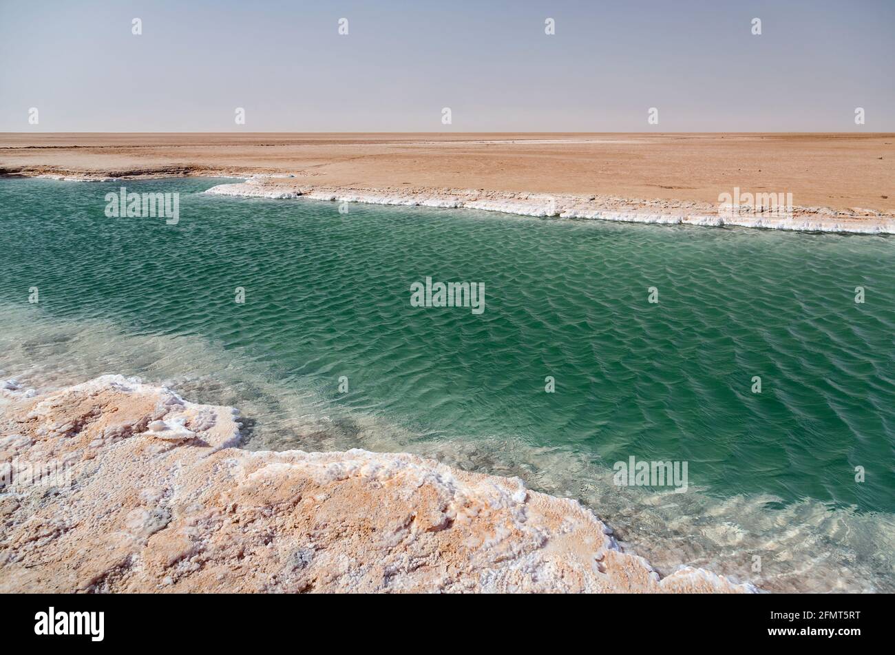 Chott el Djerid, salt lake in Tunisia Stock Photo - Alamy