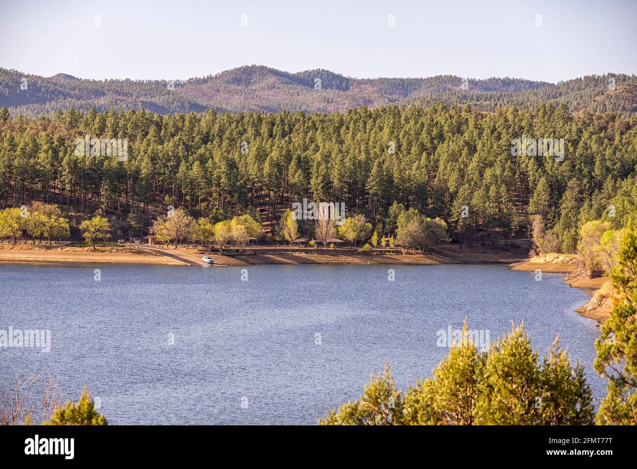 Lynx Lake on a Spring morning. Prescott, Arizona, USA Stock Photo Alamy