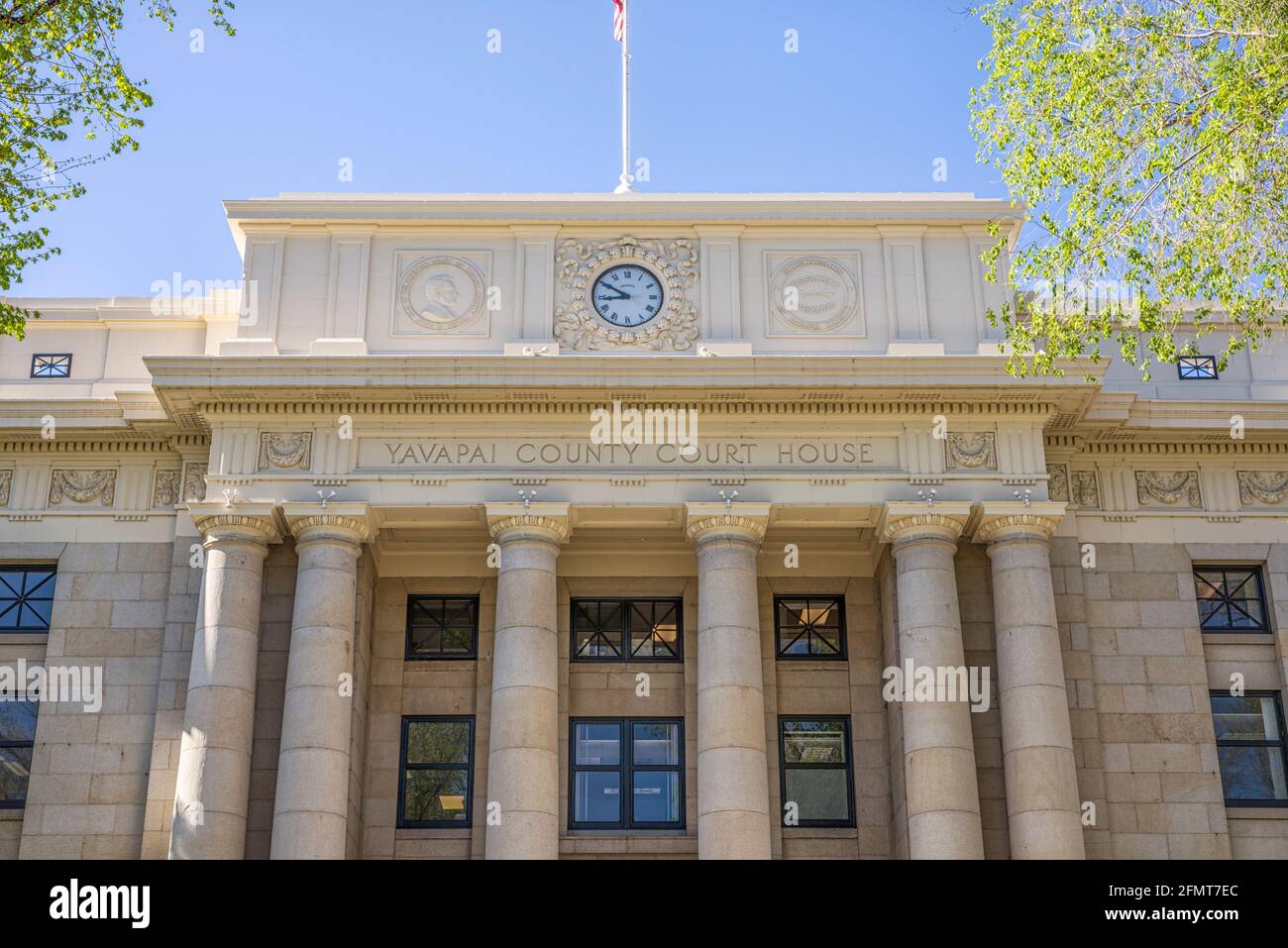 Yavapai County Courthouse. Prescott, Arizona, USA. Stock Photo