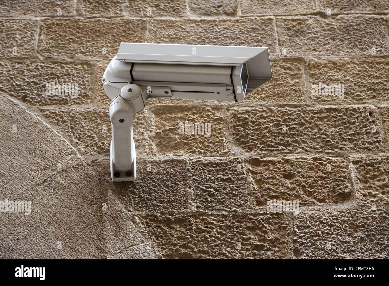 CCTV, security camera, watching every movement in modern society Stock