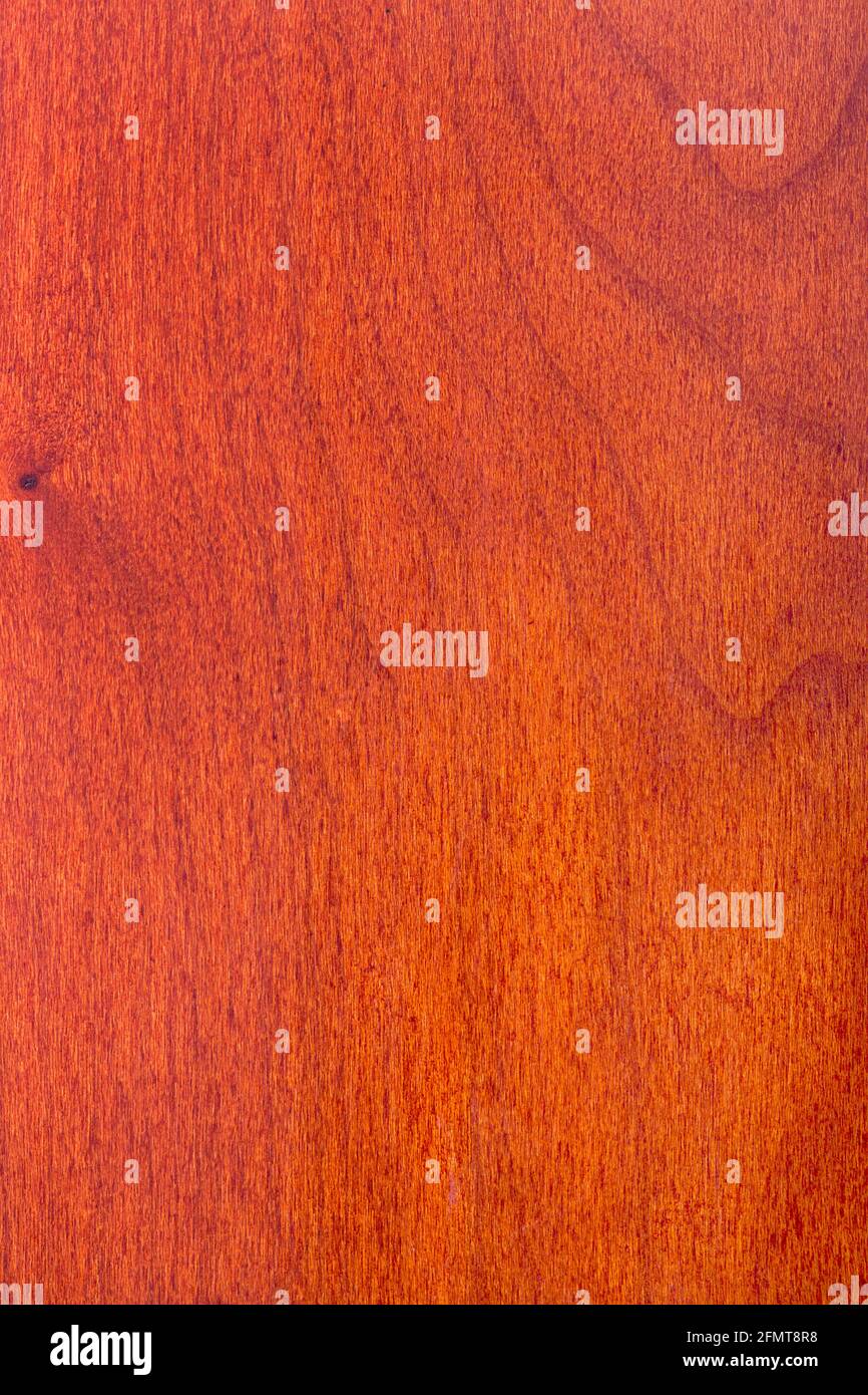 texture of natural wood, laminate cherry wood varnished Stock Photo Alamy