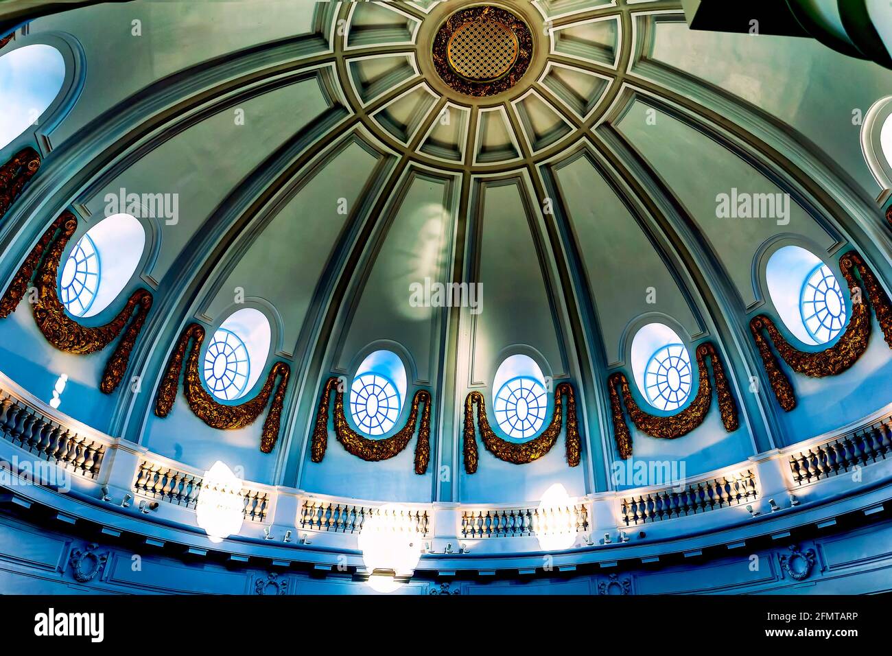 Rotunda of the Spanish City, Whitley Bay Tyne and Wear, England Stock ...