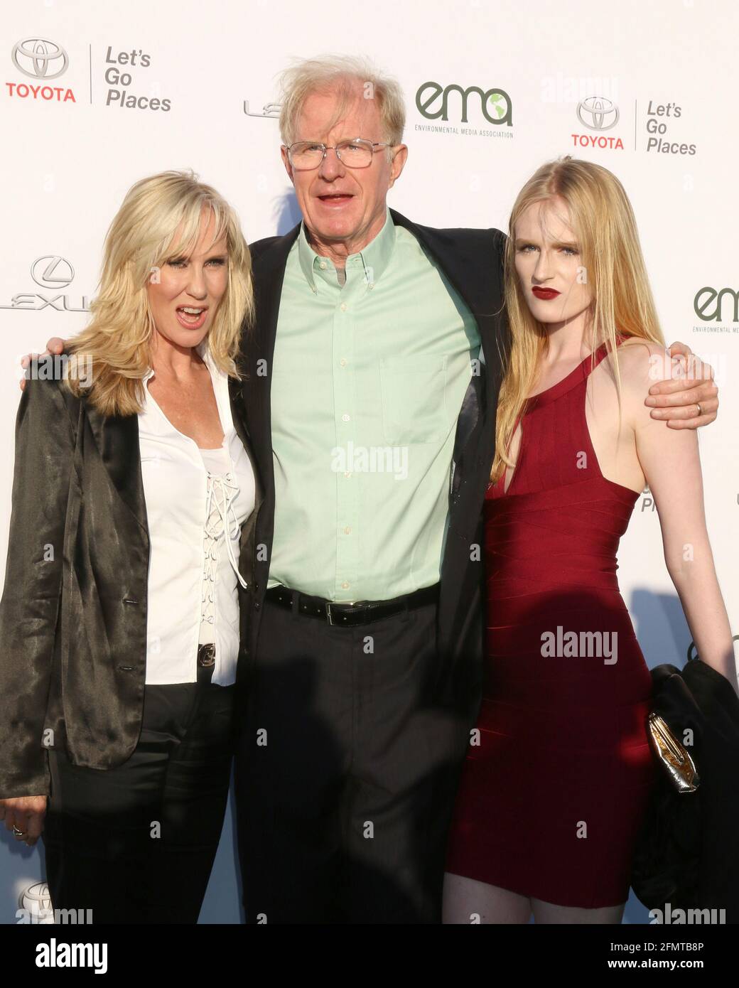 LOS ANGELES - SEP 23: Rachelle Carson, Ed Begley Jr, Hayden Carson