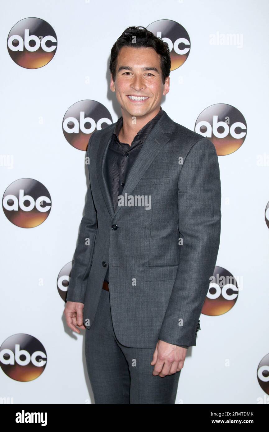 LOS ANGELES - JAN 10: Jay Hayden at the Disney/ABC TV TCA Winter 2017 ...