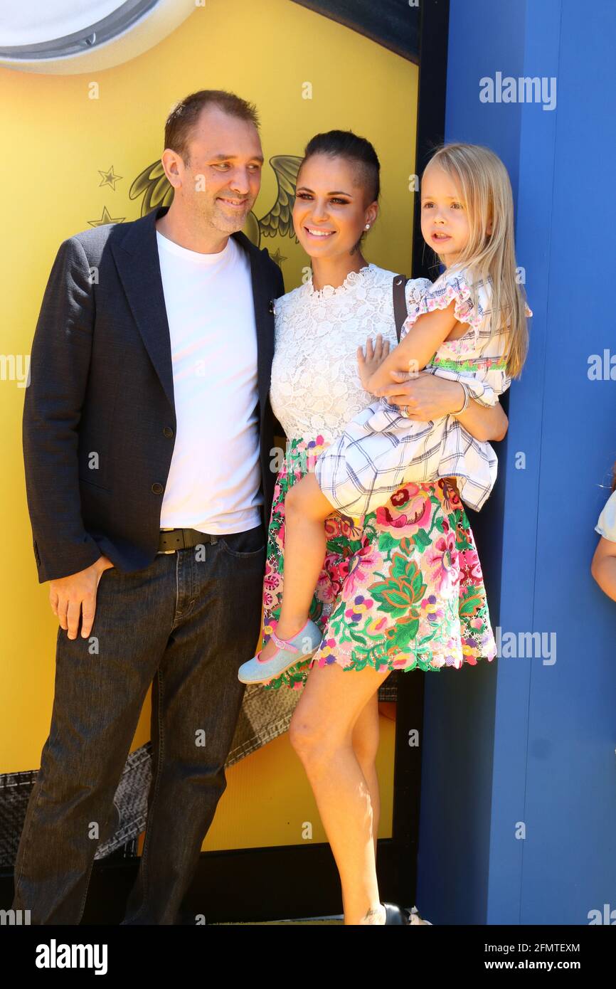 LOS ANGELES JUN 24 Trey Parker, Boogie Tillmon, Betty Parker at the