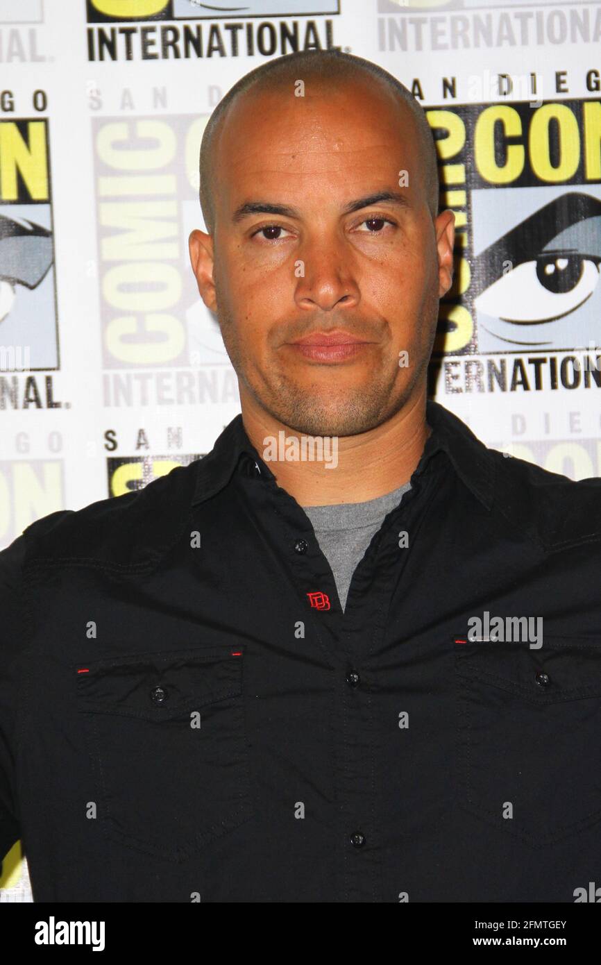 SAN DIEGO - July 22:  Coby Bell at Comic-Con Saturday 2017 at the Comic-Con International Convention on July 22, 2017 in San Diego, CA Stock Photo
