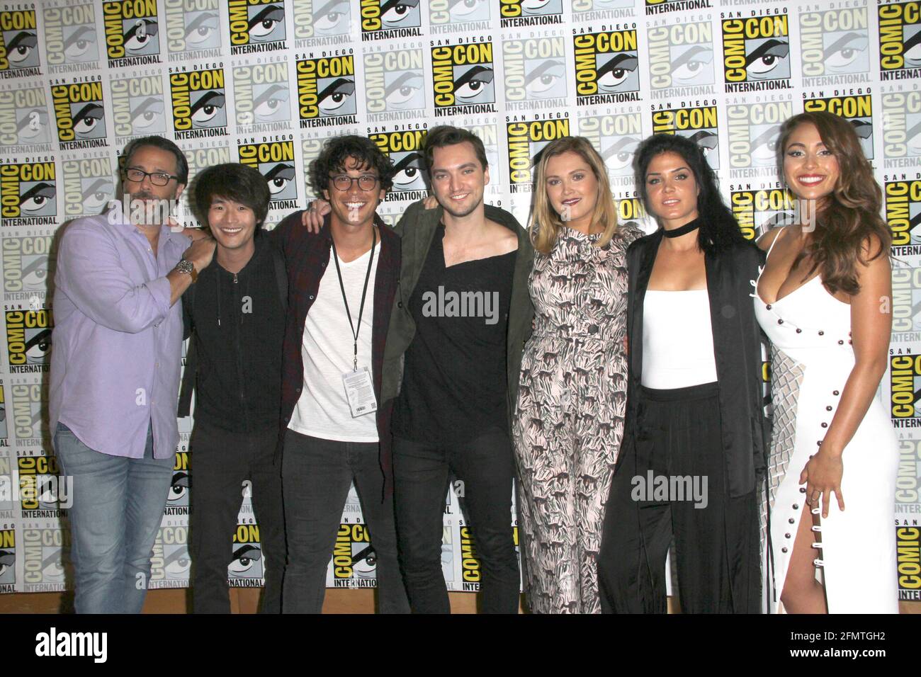 SAN DIEGO - July 21: Jason Rothenberg, Christopher Larkin, Bob Morley ...