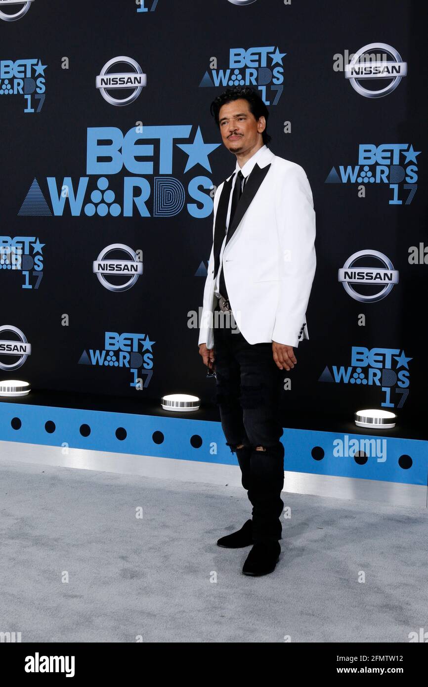 LOS ANGELES - JUN 25:  El DeBarge at the BET Awards 2017 at the Microsoft Theater on June 25, 2017 in Los Angeles, CA Stock Photo