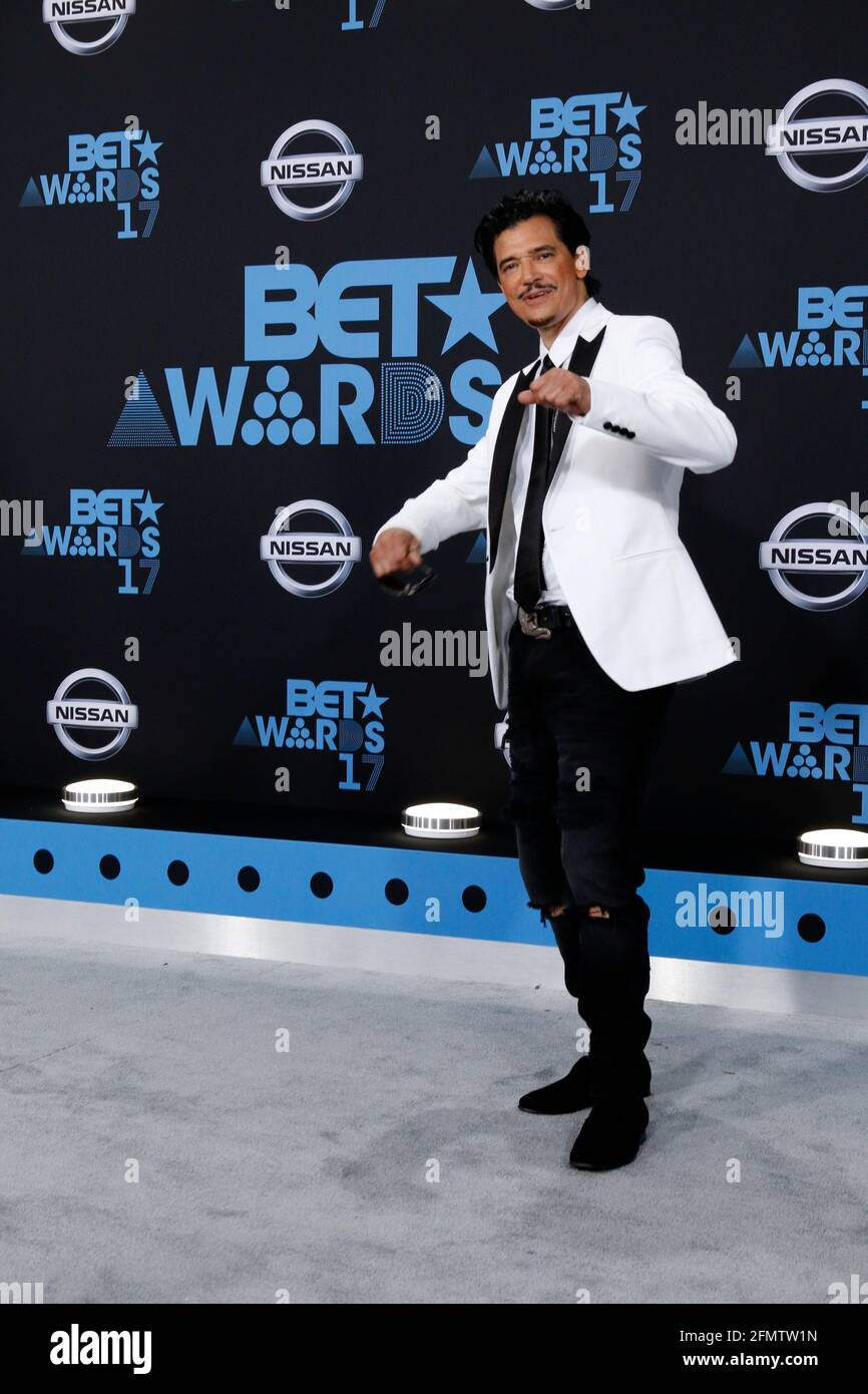 LOS ANGELES - JUN 25:  El DeBarge at the BET Awards 2017 at the Microsoft Theater on June 25, 2017 in Los Angeles, CA Stock Photo