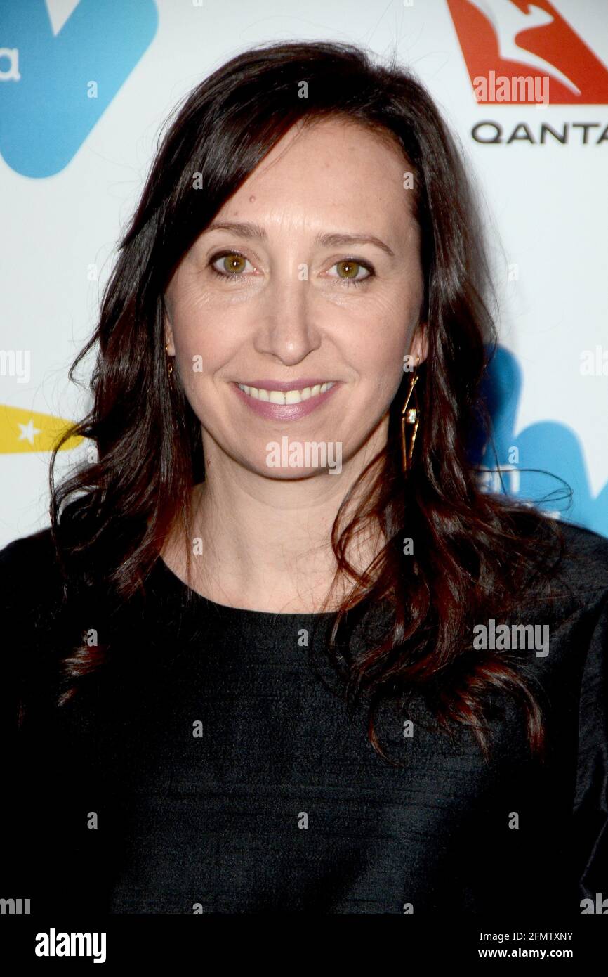 LOS ANGELES - FEB 24: Angie Fielder at the Screen Australia and ...