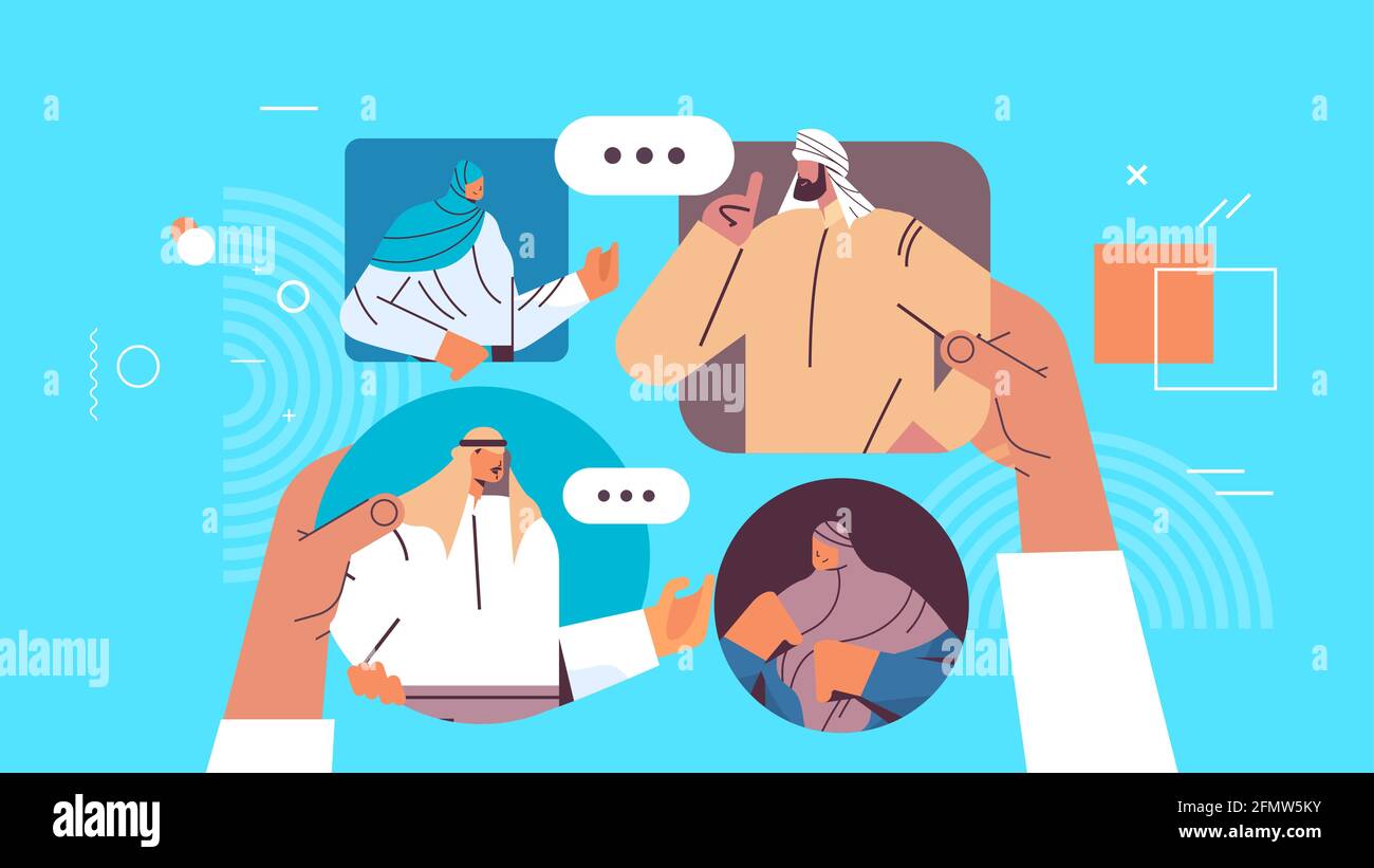 Social network chat