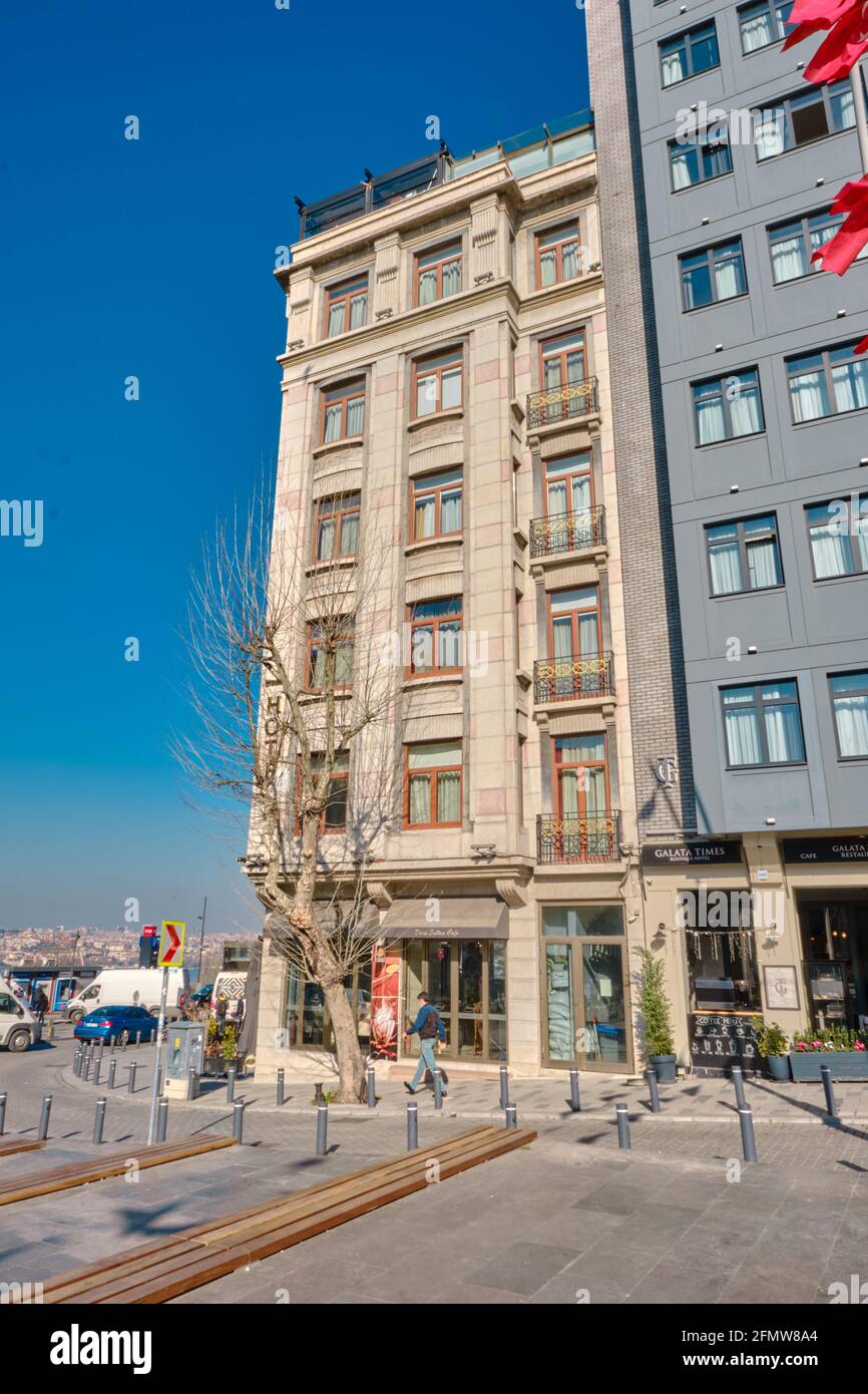magnificent architectural building and its corner extends to sky in ... - Property Style Istanbul Architecture