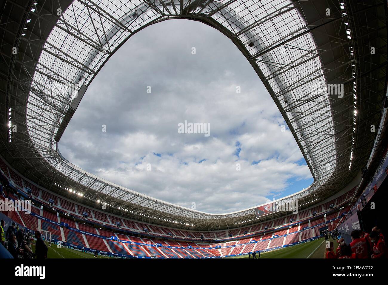 Pamplona, Spain. 11th May, 2021. General view of the Stadium before the Spanish La Liga Santander match between CA Osasuna and Cádiz CF.(Finale Score; CA Osasuna 3-2 Cádiz CF) Credit: SOPA Images Limited/Alamy Live News Stock Photo