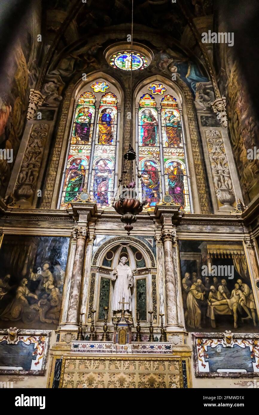 The Capella Di S Antonio Di Padova In Basilica San Petronio In Bologna 
