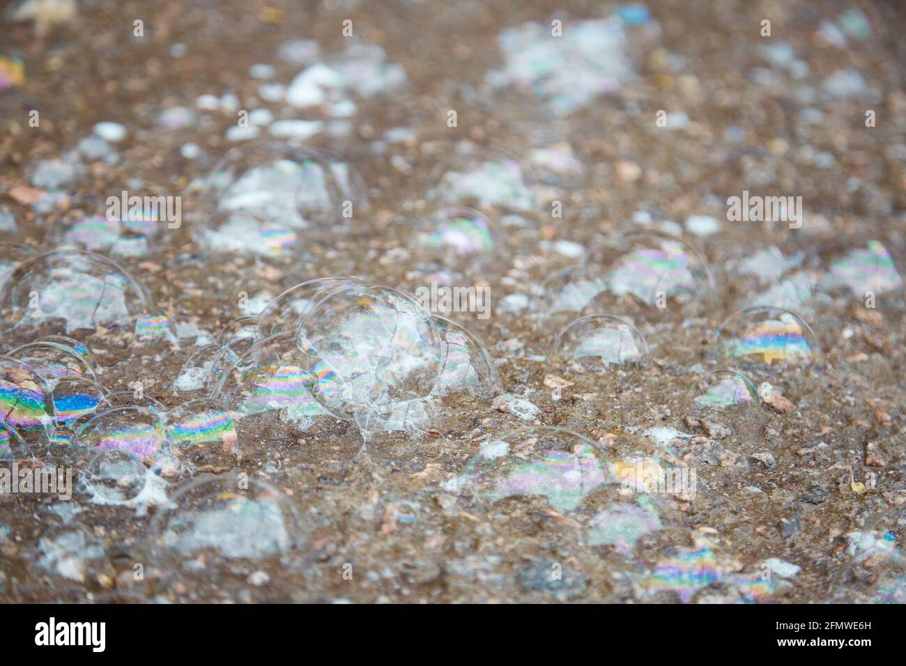 Abstract grey bubbles background. Chemical liquid concept. Seamless ...