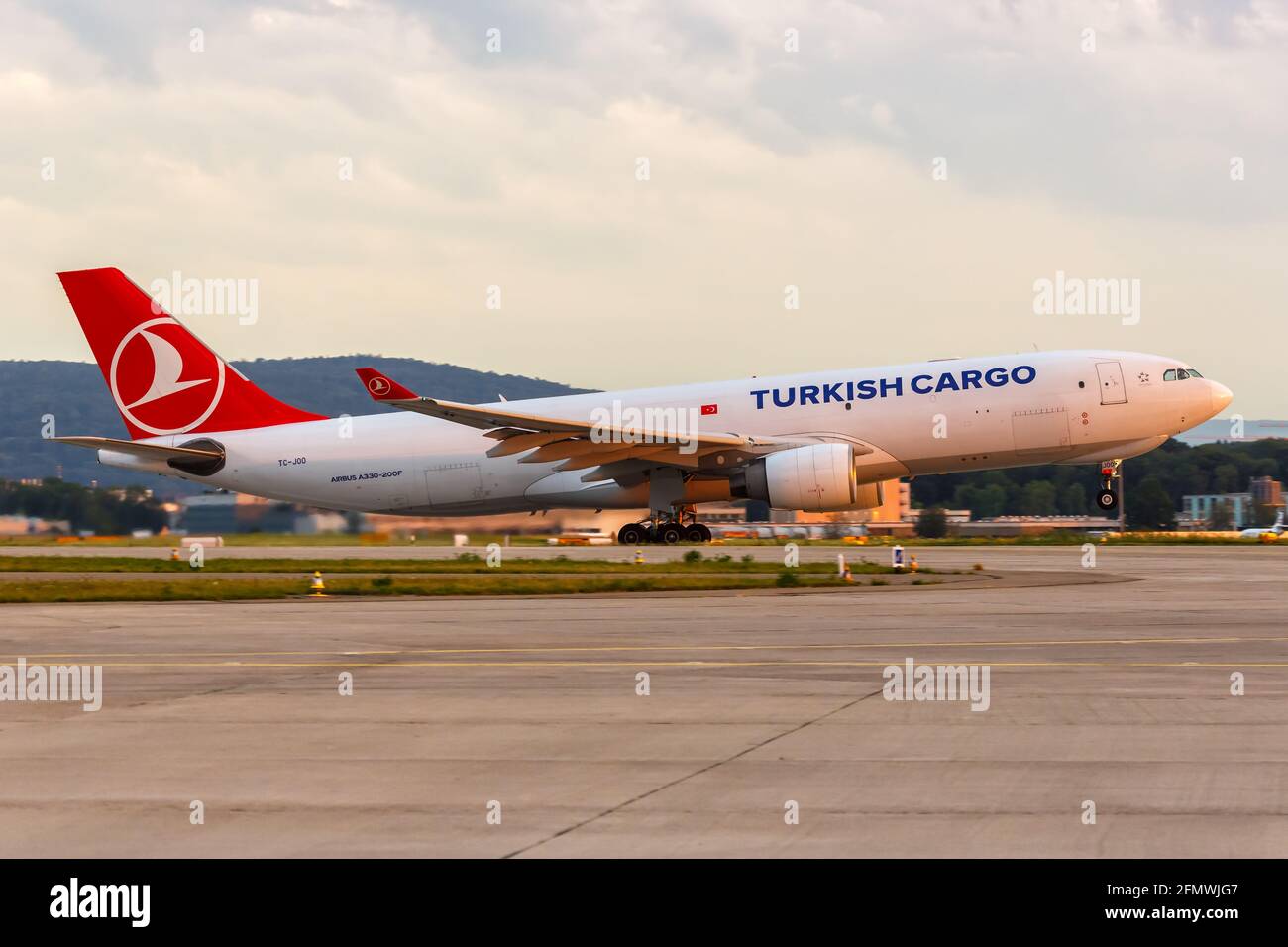 Zurich, Switzerland July 22, 2020 Turkish Cargo Airbus A330200F