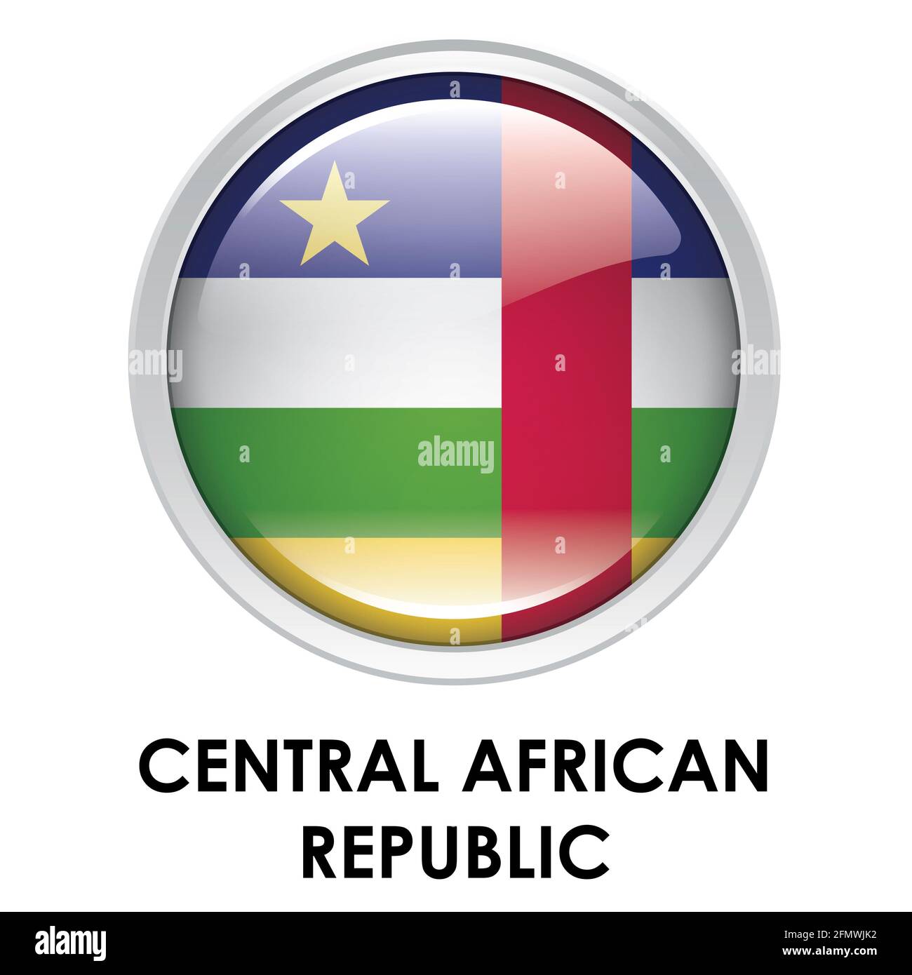 African map illustration flag hi-res stock photography and images - Alamy