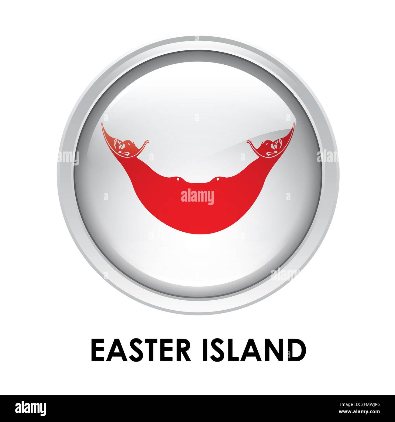 Flag of the easter island Cut Out Stock Images & Pictures Alamy