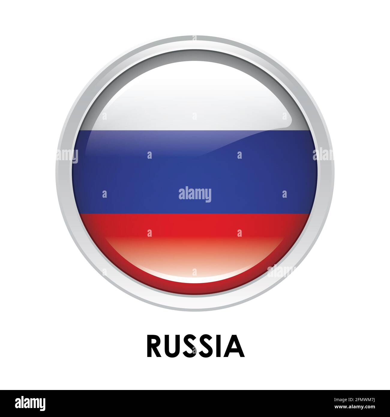 Russia map in russian flag. Russian federation vector map. Vector  illustration Stock Vector by ©yurchello_108 292815288