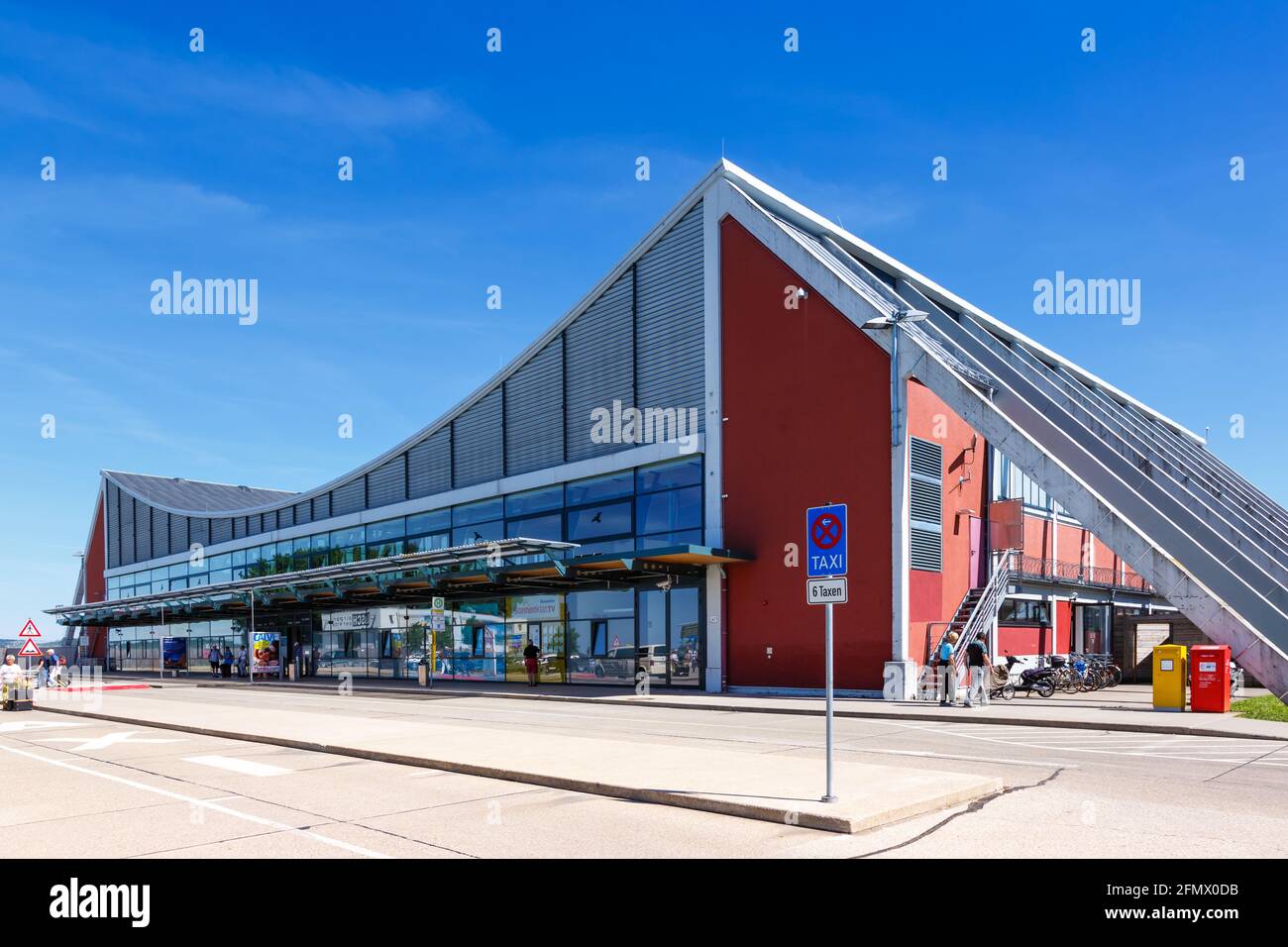 Memmingen, Germany – June 18, 2017: Terminal of Memmingen airport (FMM ...