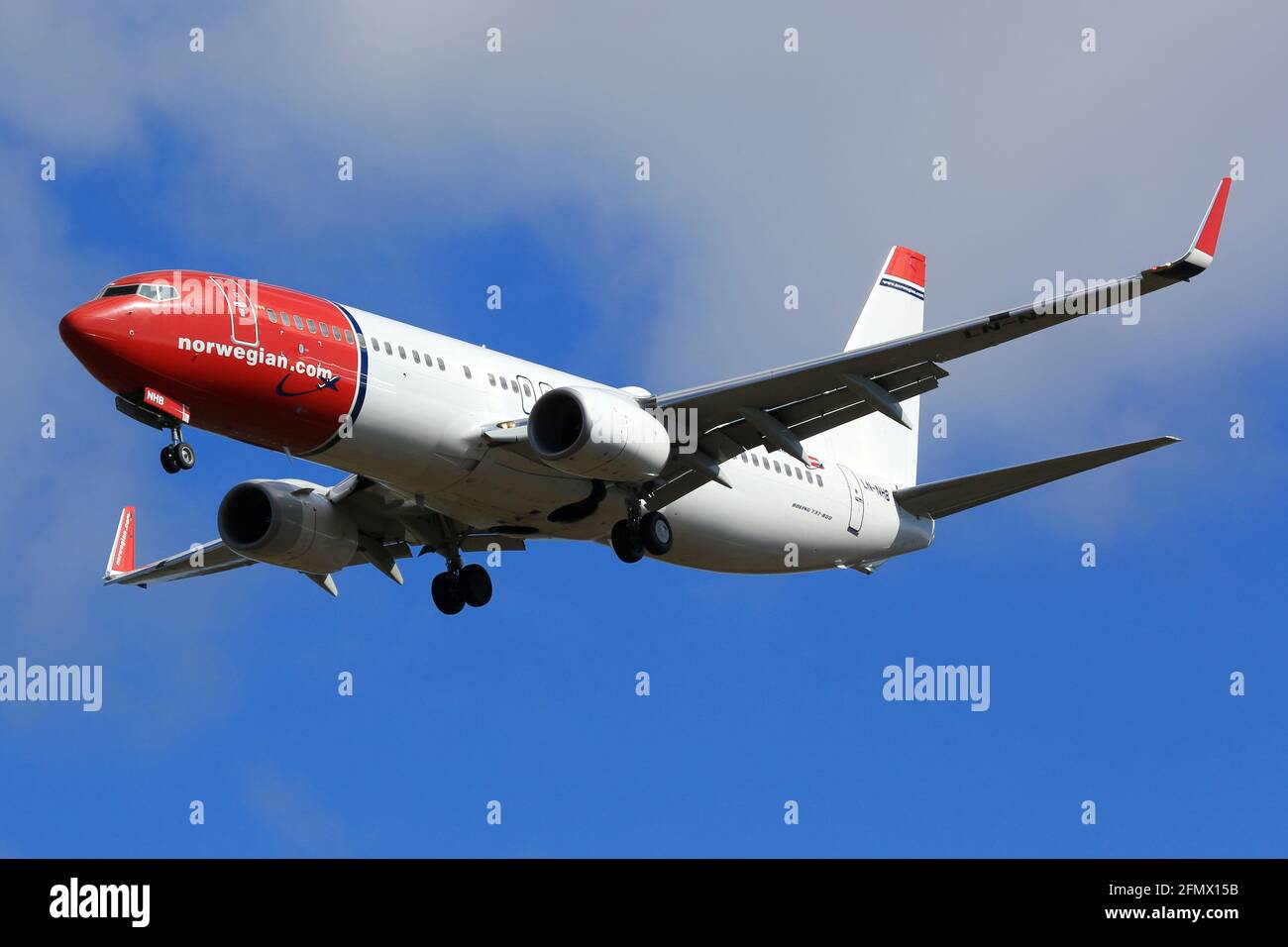 Reykjavik, Iceland – 02. July 2017: Norwegian Air Shuttle Boeing 737-800 at Keflavik  airport (KEF) in Iceland. Boeing is an aircraft manufacturer base Stock  Photo - Alamy