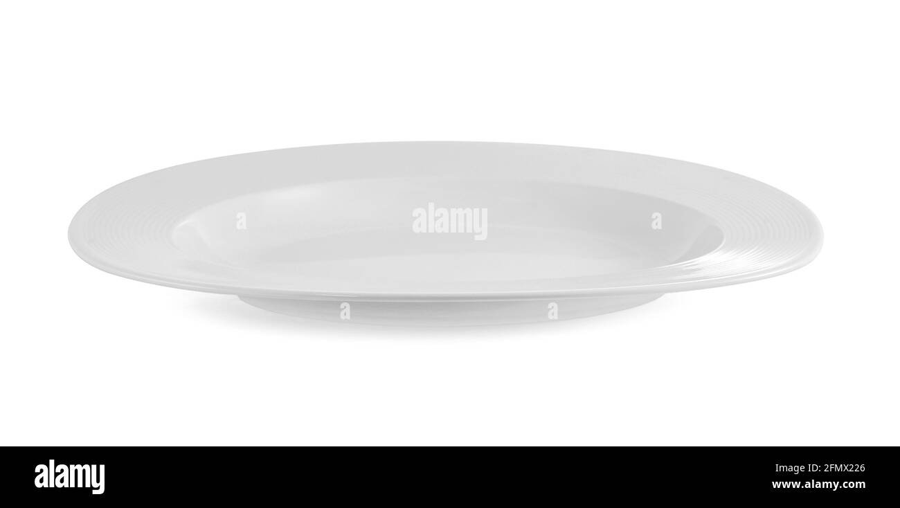 plate isolated on white background Stock Photo - Alamy