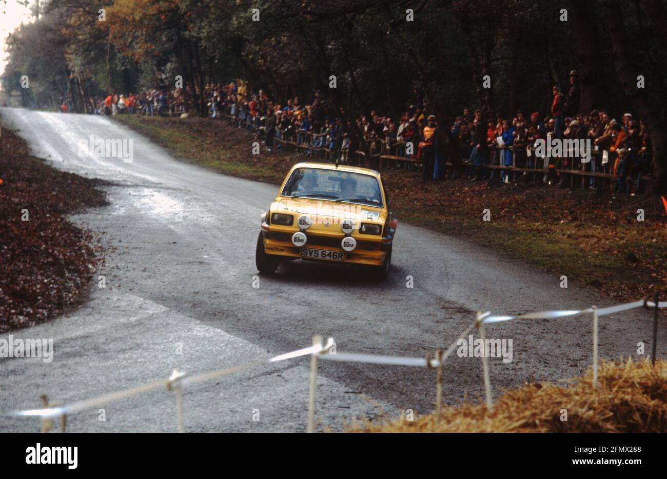 George Hill's Vauxhall Chevellte 2300HS on the Sutton Park stage of the ...