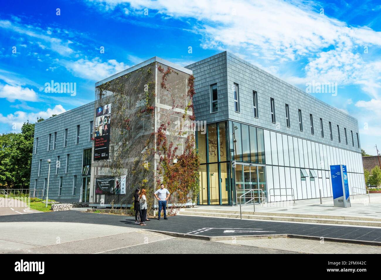 School of Arts,Jarman Building,UKC,University of Kent at Canterbury,Canterbury,Kent,UK Stock Photo