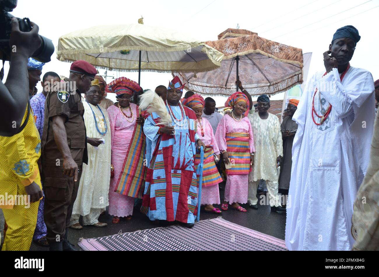 Yoruba chiefs hires stock photography and images Alamy