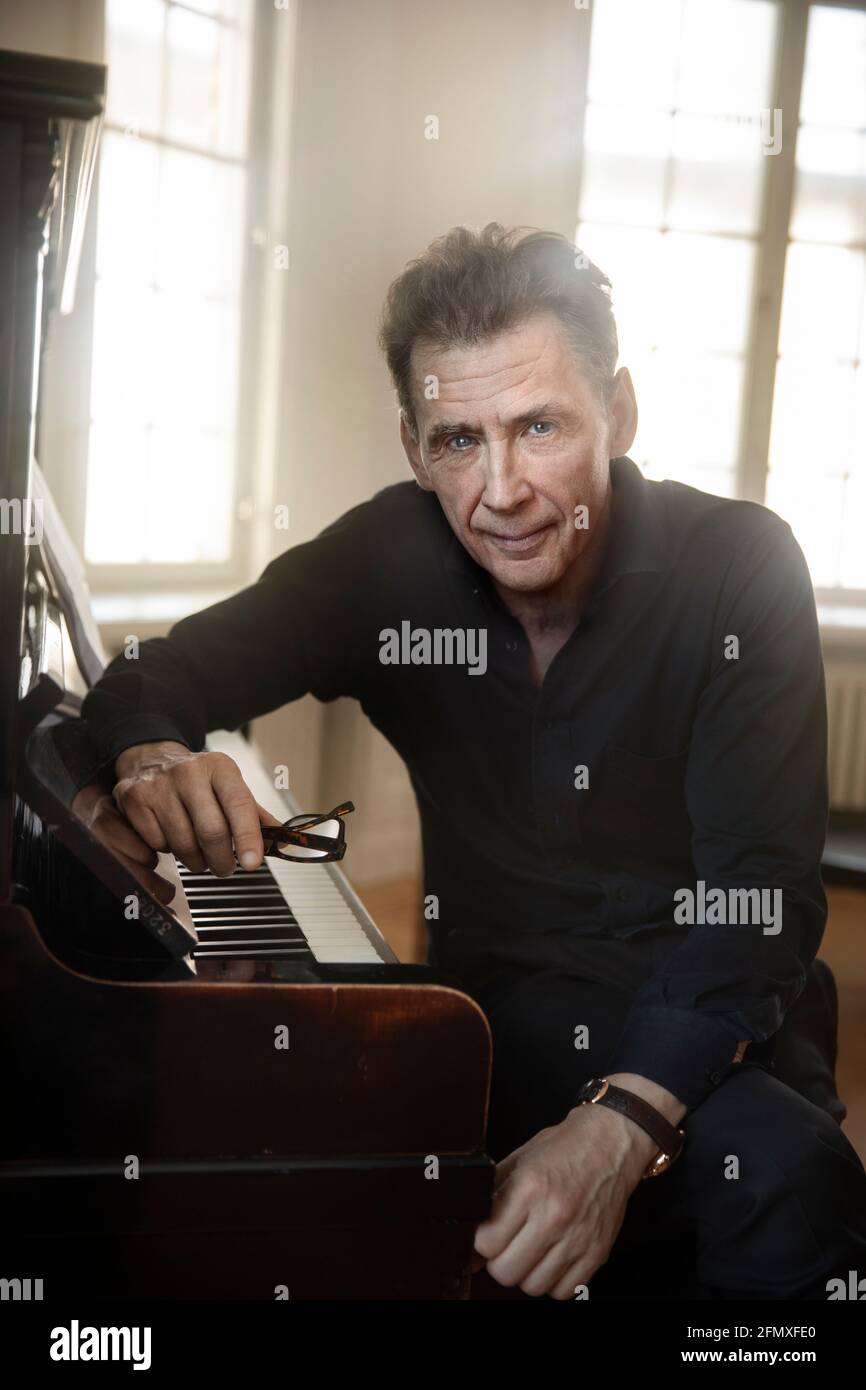 Swedish author and journalist David Lagercrantz photographed in