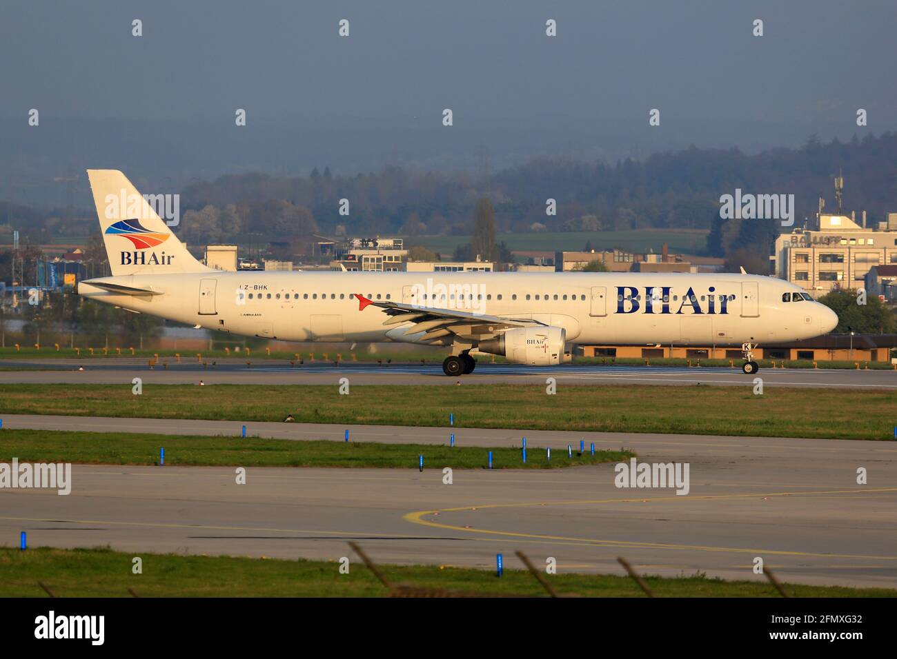 Stuttgart, Germany – 7. April 2017: BH Balkan Holidays Air Airbus A321 at Stuttgart airport (STR) in Germany. Airbus is an aircraft manufacturer from Stock Photo