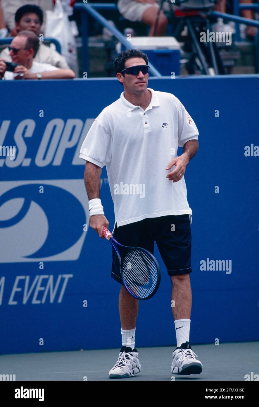 American tennis player and trainer Brad Gilbert, 1995 Stock Photo Alamy
