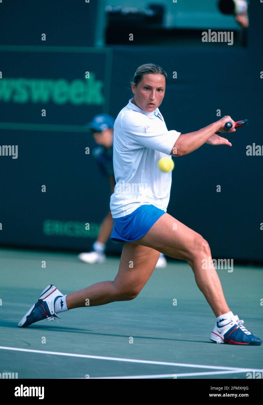 Italian tennis player Tathiana Garbin, 2001 Stock Photo