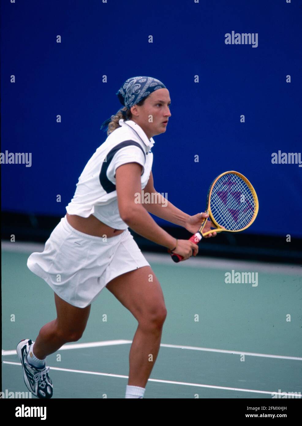 Italian tennis player Tathiana Garbin, Australian Open 2000 Stock Photo