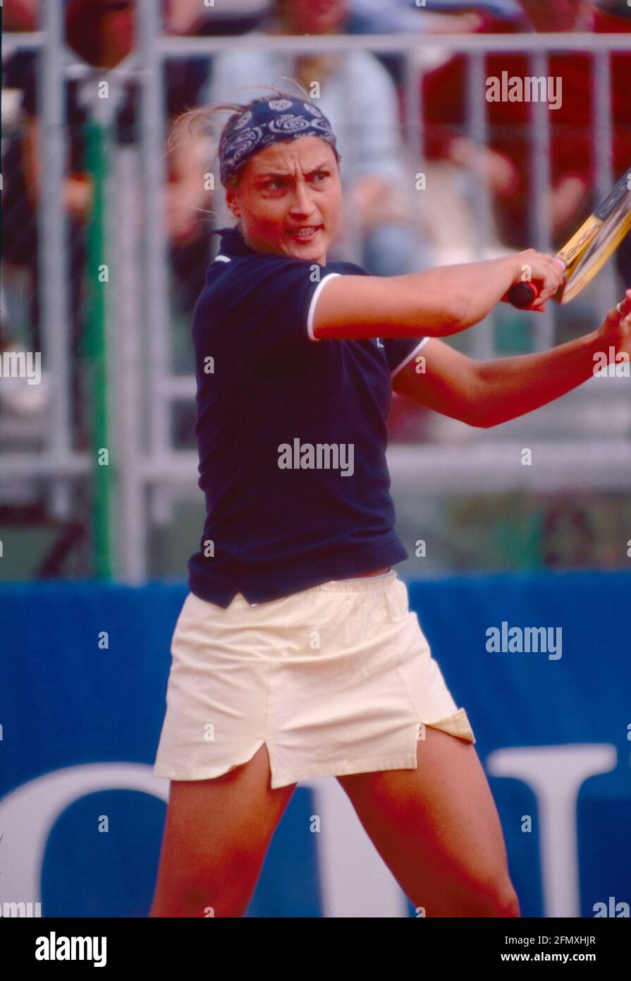Italian tennis player Tathiana Garbin, 2000s Stock Photo