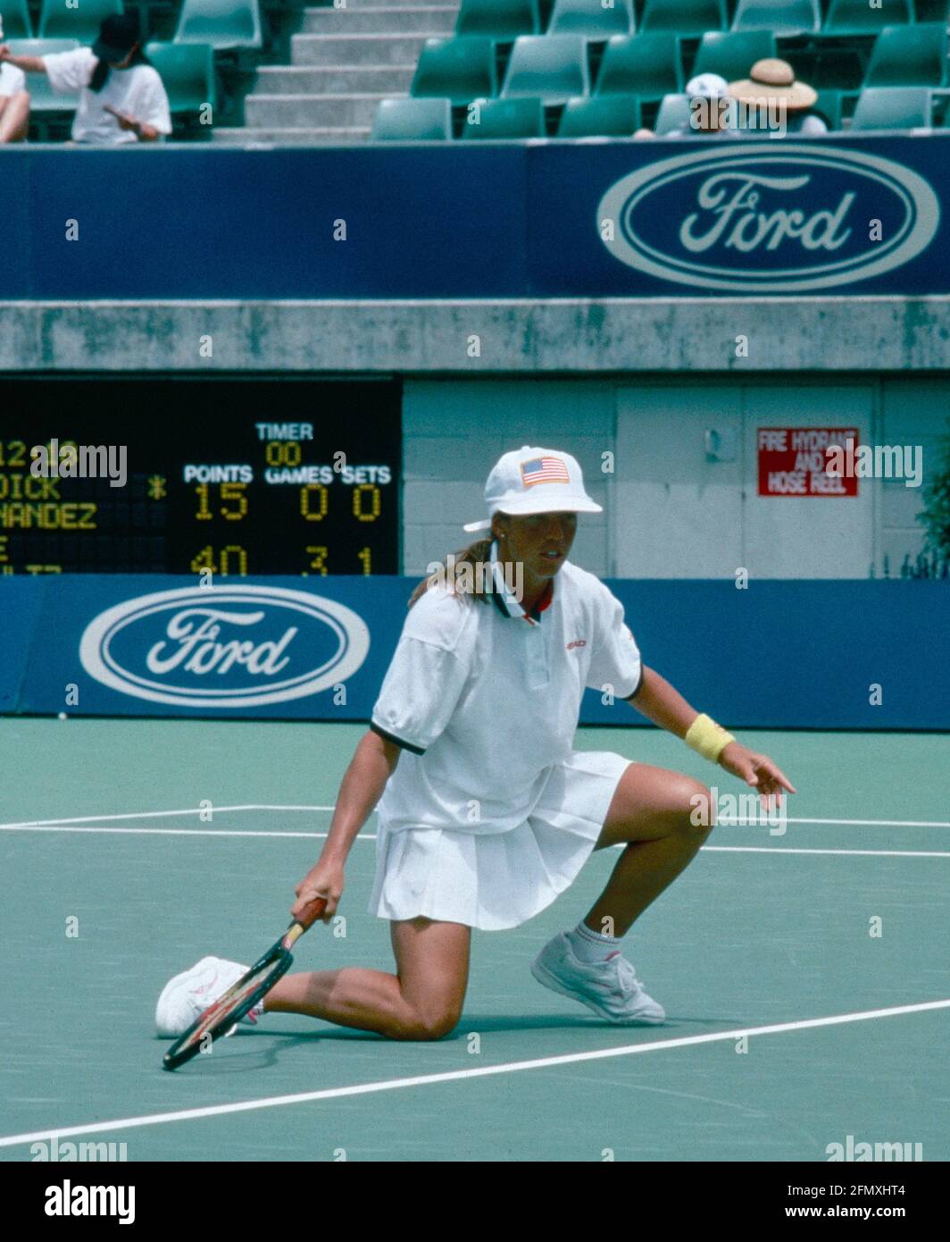 American tennis player Patty Fendick, Australian Open 1992 Stock Photo