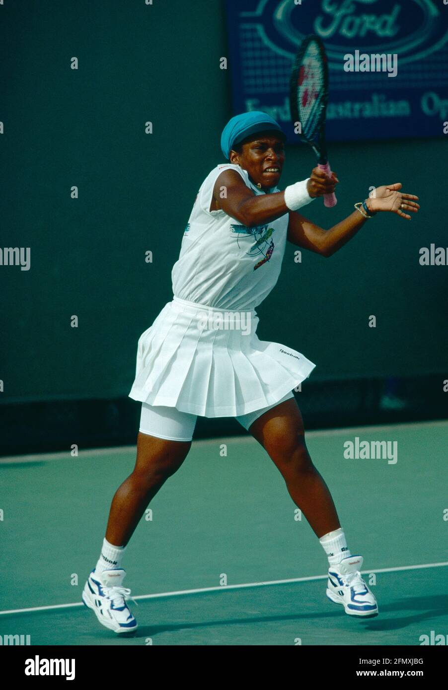 American tennis player Zina Garrison, Australian Open 1993 Stock Photo