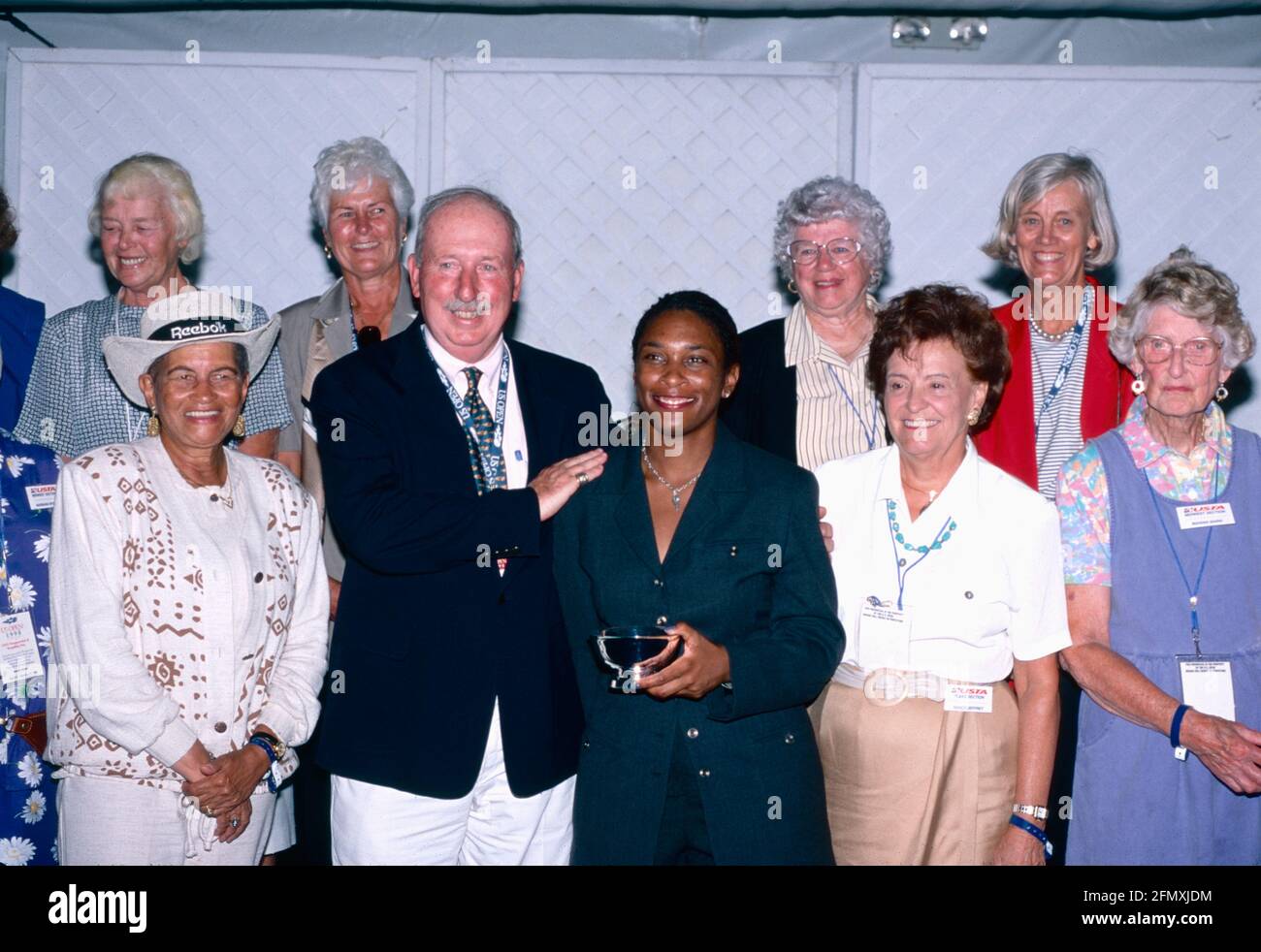 American tennis player Zina Garrison, Baccara 1998 Stock Photo - Alamy