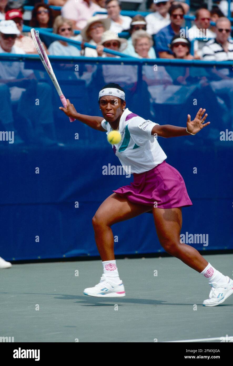 American tennis player Zina Garrison, 1990 Stock Photo - Alamy