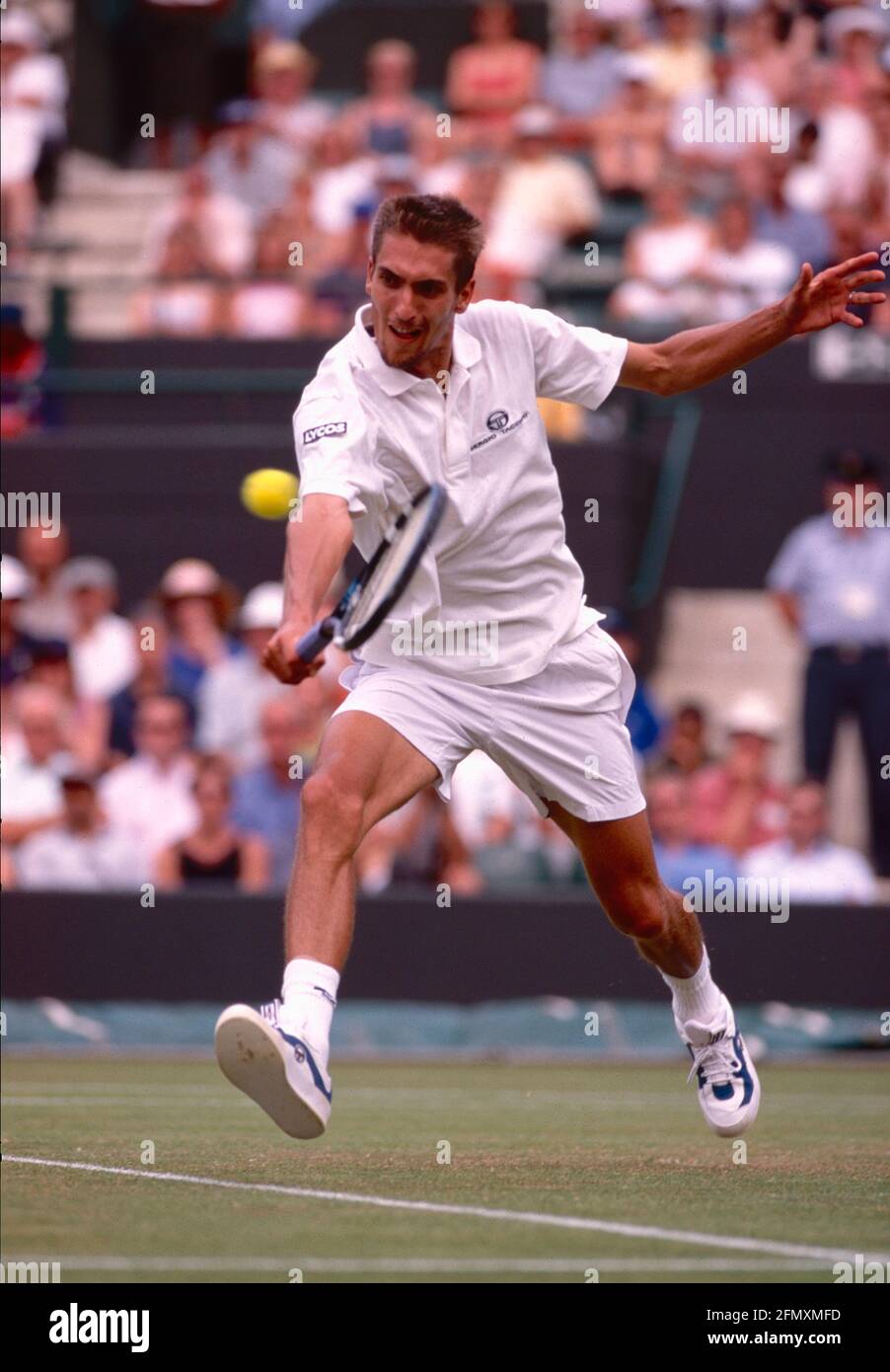 French tennis player Nicolas Escudé, 1990s Stock Photo Alamy