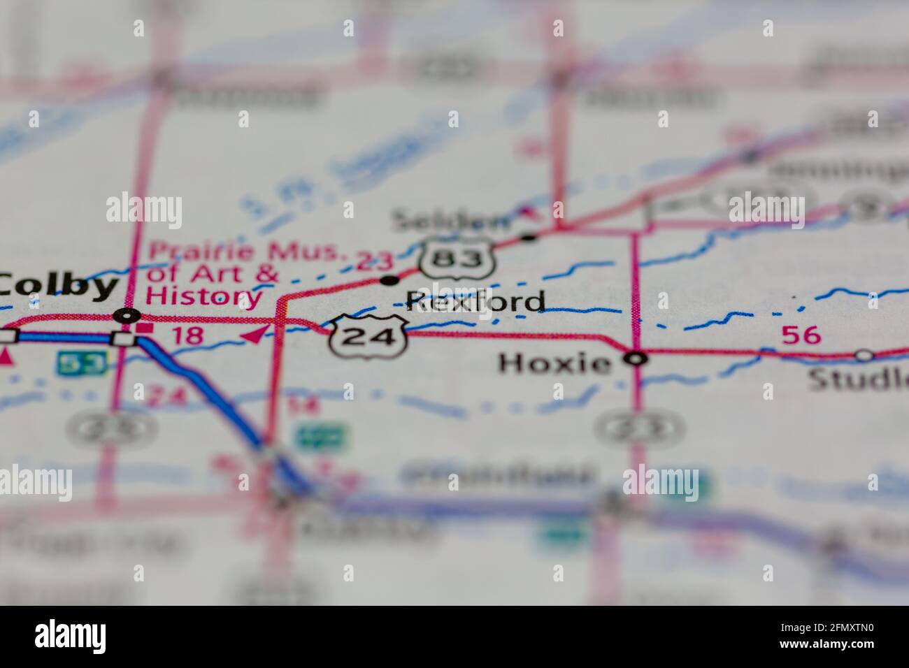 Map of rexford hires stock photography and images Alamy