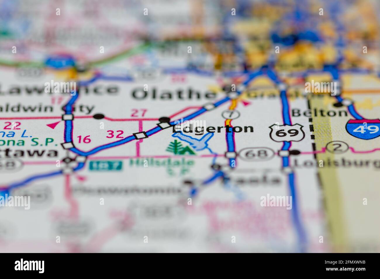 Edgerton map hires stock photography and images Alamy