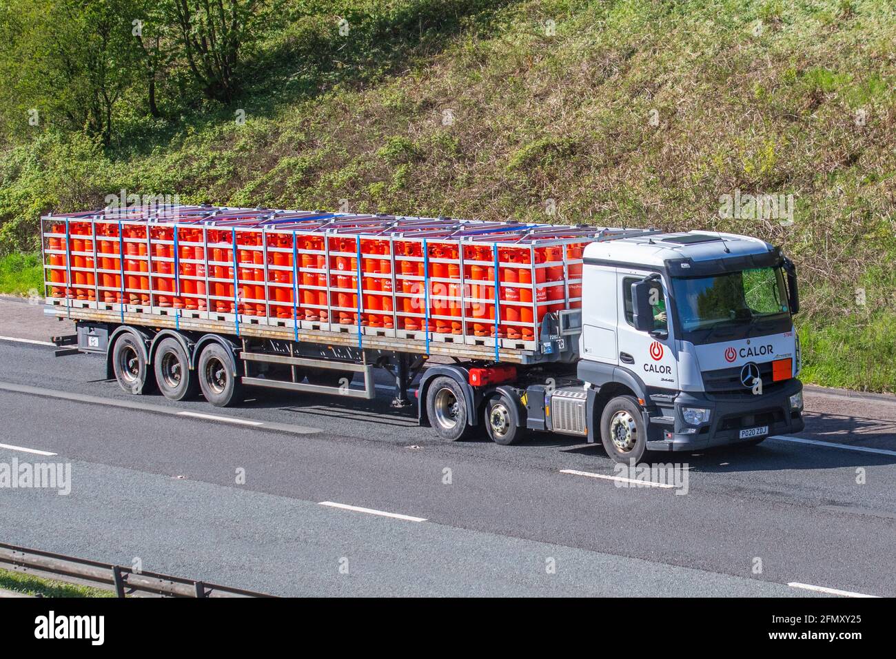 Calor lorry hires stock photography and images Alamy