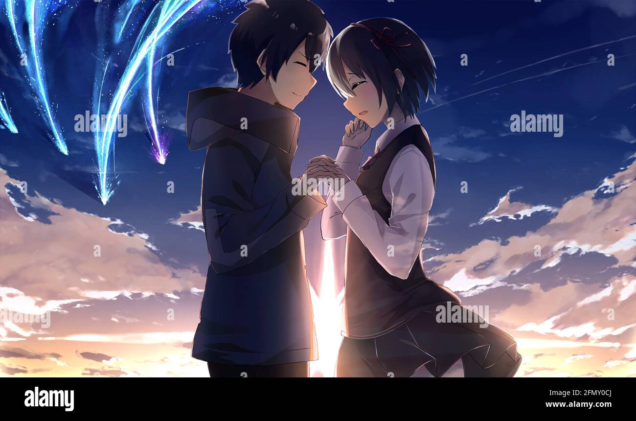 Your Name Kimi no na wa Year : 2016 Japan Director : Makoto Shinkai  Animation Stock Photo - Alamy