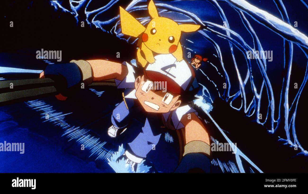 Pokemon 3: Le sort des Zarbi  Gekijô-ban poketto monsutâ: Kesshô-tô no teiô Year : 2000  Japan  Director : Kunihiko Yuyama Animation Stock Photo
