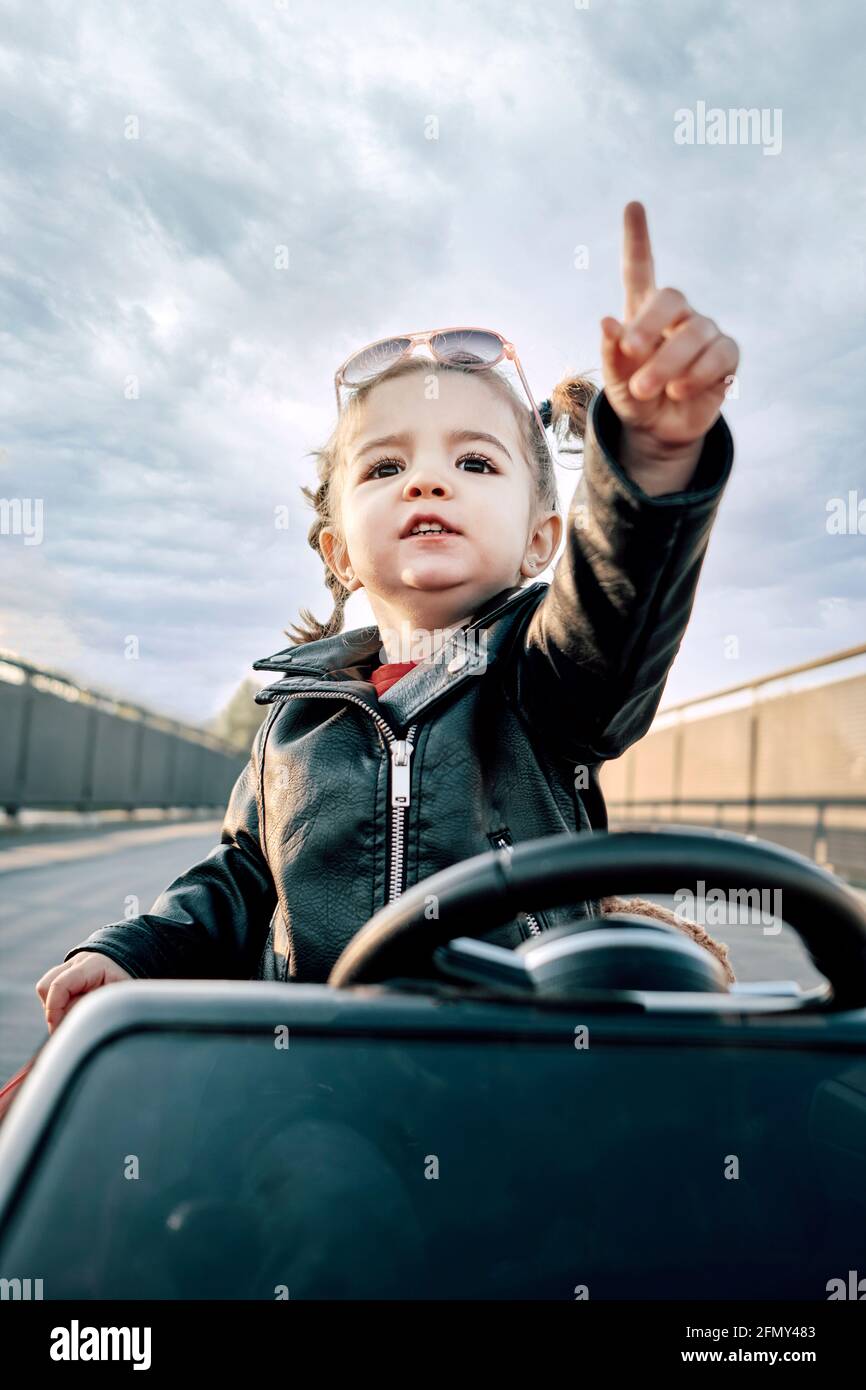 Girl race car red hires stock photography and images Alamy