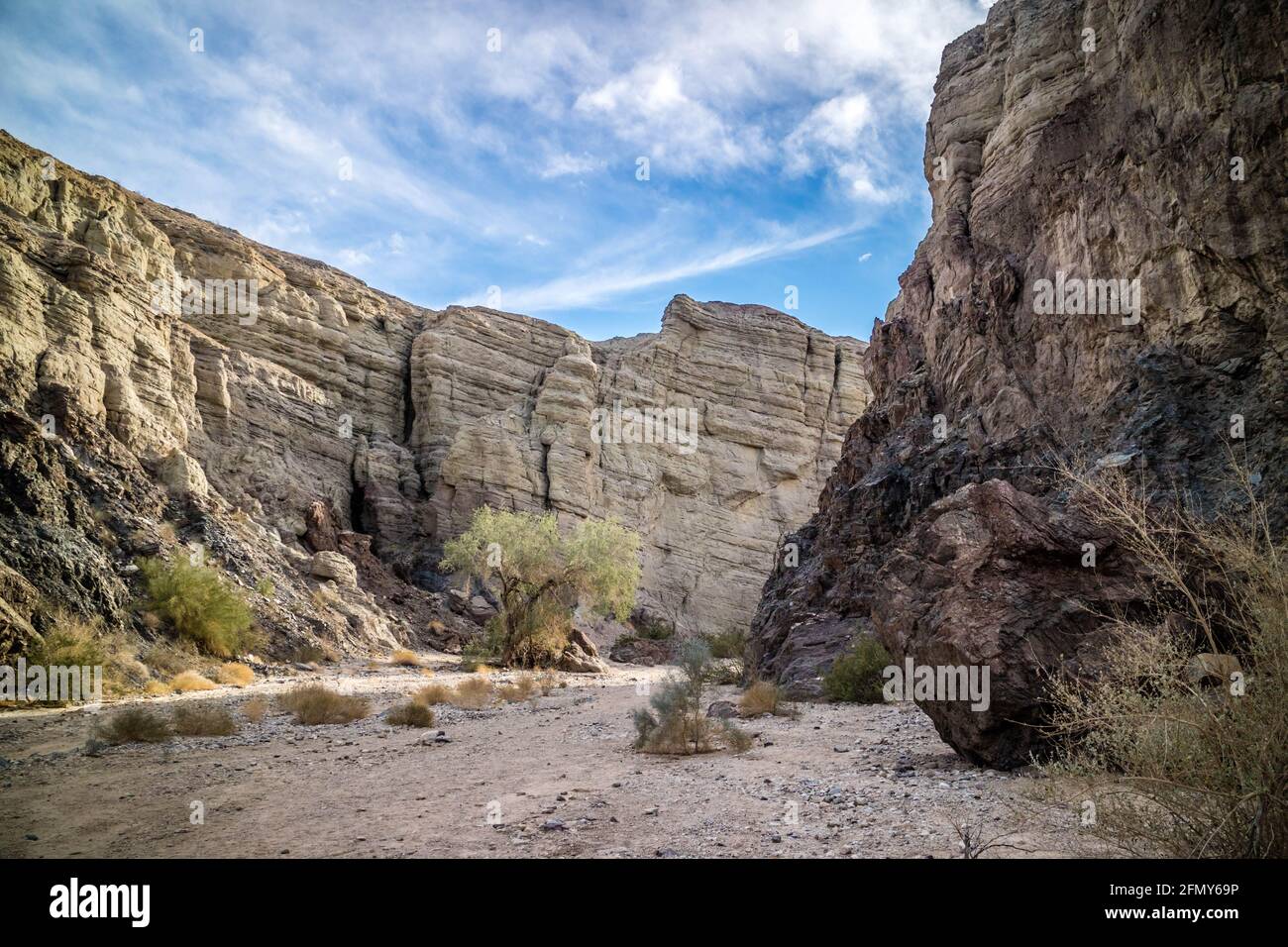 Mecca Hills in Ladder Hike at Palm Spring, California Stock Photo Alamy