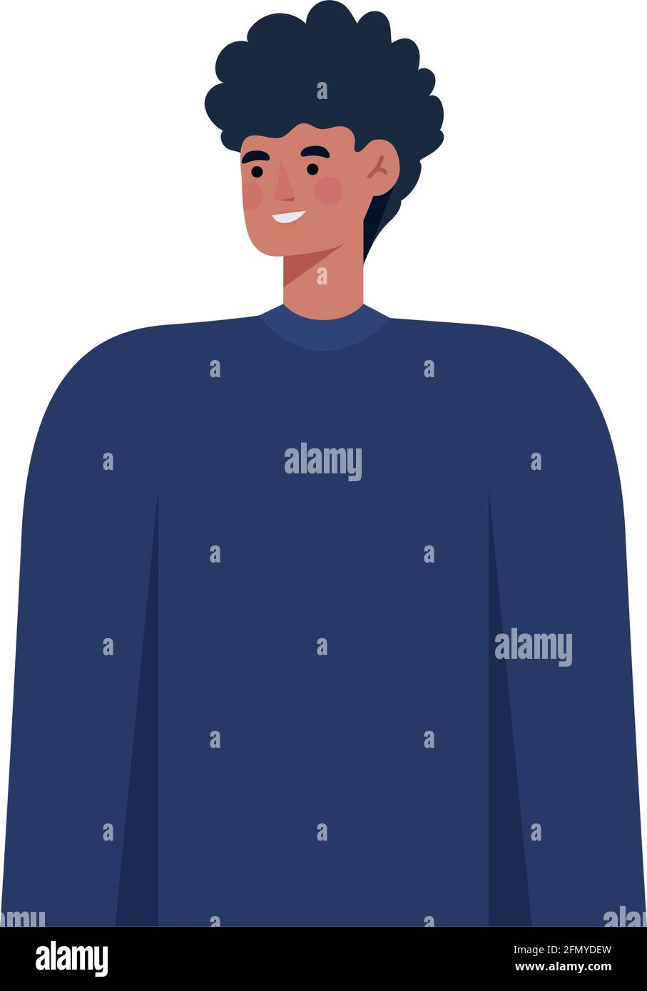 smiling man icon Stock Vector Image & Art - Alamy