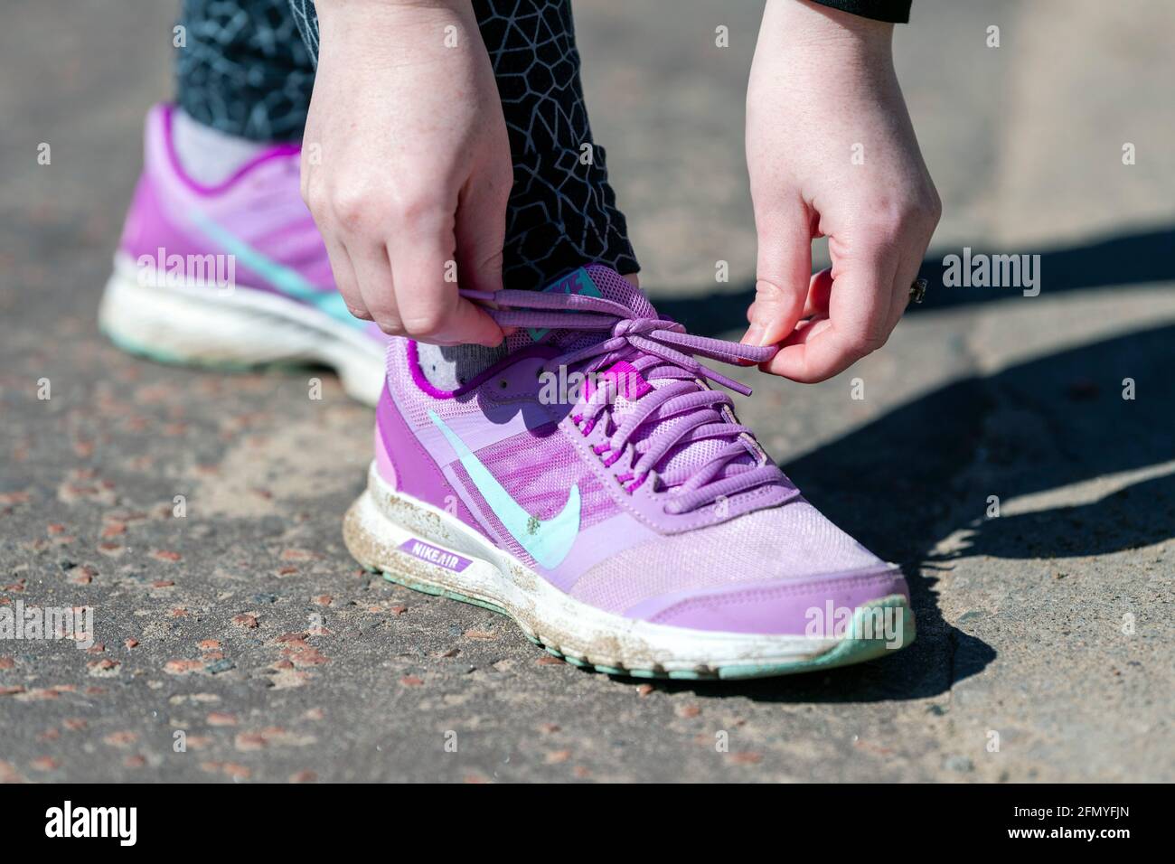 MS Society, Fund raising Images Stock Photo