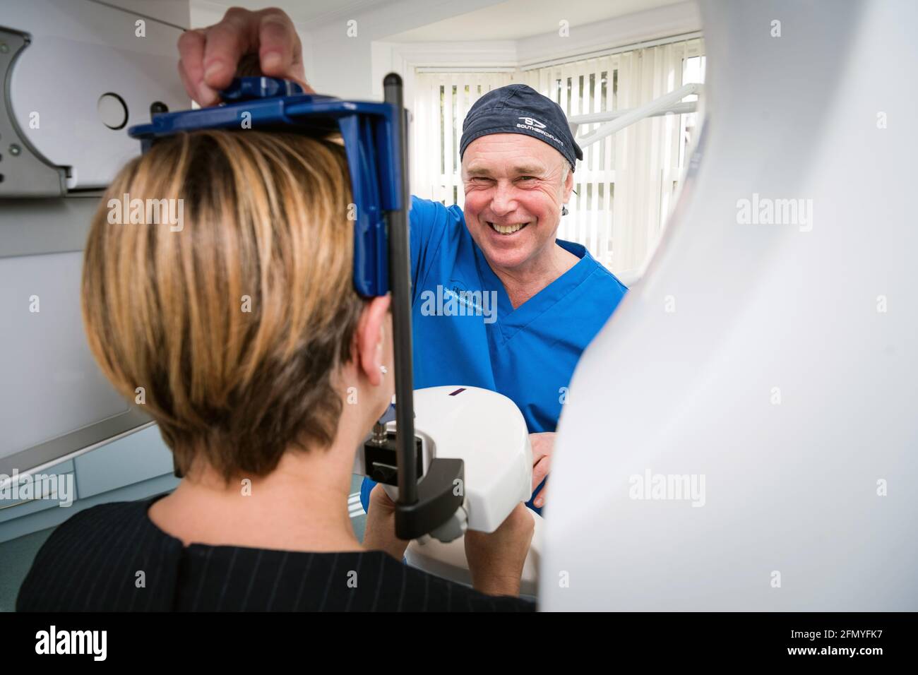 Dr Duncan Robertson, Fairmilehead Dental Practice and Implant centre Stock Photo